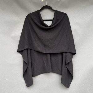 Tina Stephens Nuana Cashmere Shawl Black EUC SUPER SOFT!!